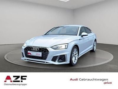 Gebraucht Audi A5 Sportback Business 204 PS (150 kW) 2023 Gletscherweiß metallic Kleinwagen