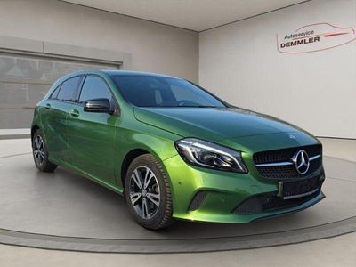 Gebraucht Mercedes A160 102 PS (75 kW) 2016 Elbait gruen  metallic Kleinwagen
