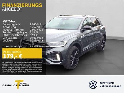 Gebraucht VW T-Roc R-line 150 PS (110 kW) 2025 Indiumgrau metallic SUV