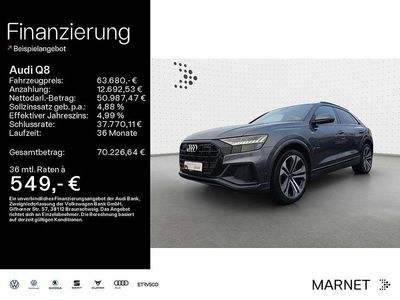 Second-hand Audi Q8 S-Line 286 CP (210 kW) 2023 Gri SUV
