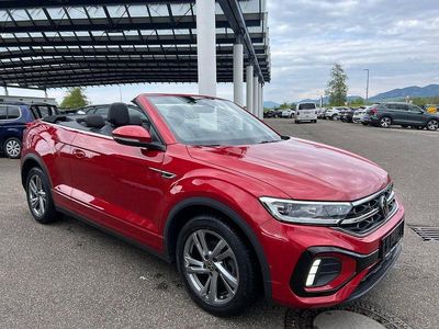 Second-hand VW T-Roc Cabriolet R-line 150 CP (110 kW) 2023 Roșu Cabrio