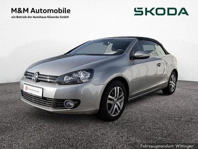 Gebraucht VW Golf Cabriolet 122 PS (89 kW) 2013 Silber Cabrio