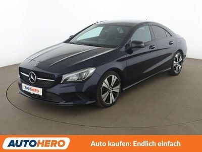Brugt Mercedes CLA220 Urban 184 HK (135 kW) 2017 Blå Sedan