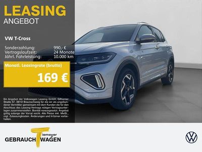 Gebraucht VW T-Cross IQ Drive 150 PS (110 kW) 2025 Silber SUV