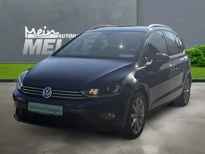 Gebraucht VW Golf Sportsvan Comfortline 125 PS (91 kW) 2018 Blau Van / Kleinbus