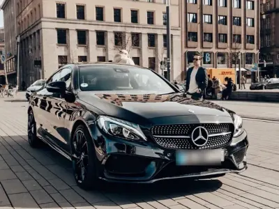 Gebraucht Mercedes C43 AMG Style 204 PS (150 kW) 2017 Schwarz Coupé