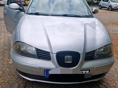 Gebraucht Seat Ibiza 2004 Silber Kleinwagen