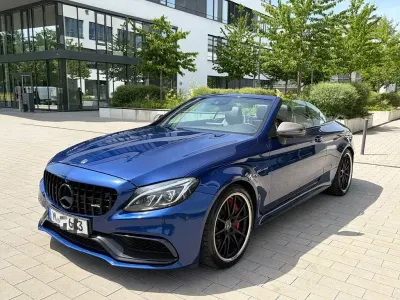 Gebraucht Mercedes C63S AMG AMG Edition 1 510 PS (375 kW) 2017 Blau Cabrio