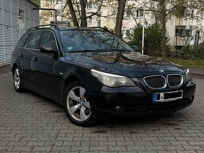 Usata BMW 525 177 CV (130 kW) 2005 Nero Station wagon