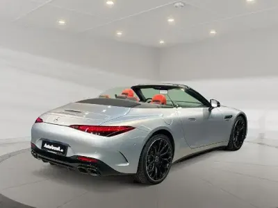 Gebraucht Mercedes SL55 AMG AMG 476 PS (350 kW) 2023 Metalliclack hightechsilber Cabrio