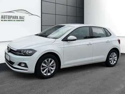 Gebraucht VW Polo Highline 95 PS (69 kW) 2019 Weiß Kleinwagen