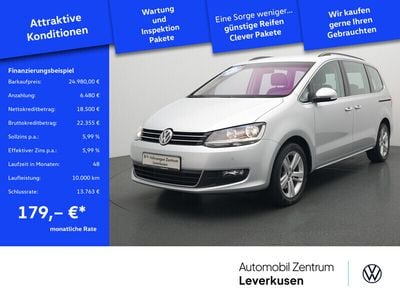 Silber Gebraucht 2019 VW Sharan Comfortline Van / Kleinbus | 24.980 € (Fairer Preis)