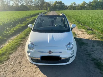 Usata Fiat 500C 69 CV (50 kW) 2013 Bianco Cabrio