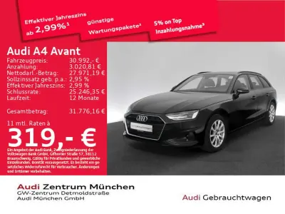 Gebraucht Audi A4 Basis 204 PS (150 kW) 2024 Brillantschwarz Kombi