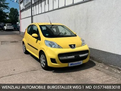 Gebraucht Peugeot 107 Filou 68 PS (50 kW) 2009 Gelb Kleinwagen