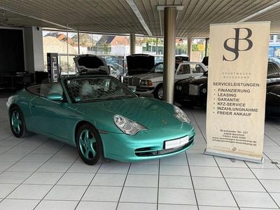 Gebraucht Porsche 911 Carrera 4 Cabriolet Sport 320 PS (235 kW) 2002 Libelltãœrkis metallic Cabrio