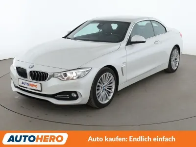 Gebraucht BMW 430 Cabriolet Luxury Line 252 PS (185 kW) 2016 Weiß Cabrio