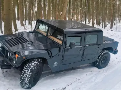 Gebraucht Hummer H1 150 PS (110 kW) 1994 Schwarz SUV