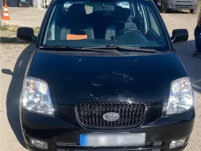 Gebraucht Kia Picanto EX 65 PS (47 kW) 2006 Schwarz Kleinwagen