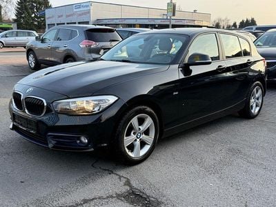 Gebraucht BMW 116 Sport Line 116 PS (85 kW) 2016 Schwarz Kleinwagen