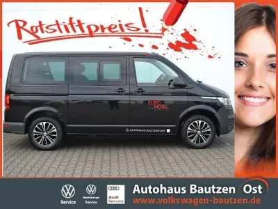 Usata VW Caravelle Trendline 150 CV (110 kW) 2021 Nero Furgone