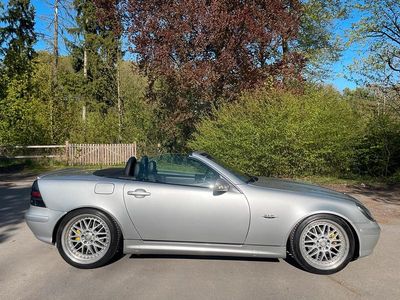 Usata Mercedes SLK200 163 CV (119 kW) 2003 Argento Cabrio