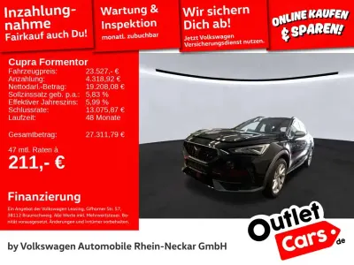 Gebraucht Cupra Formentor 204 PS (150 kW) 2023 Mitternachtsschwarz SUV