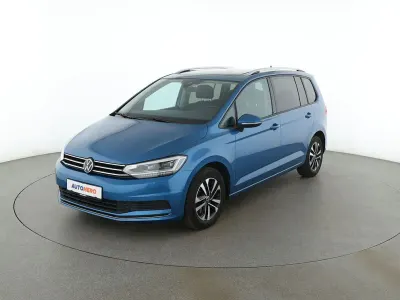 Gebraucht VW Touran United 122 PS (89 kW) 2021 Blau Van / Kleinbus