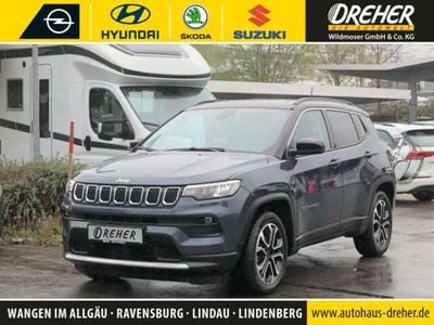 Gebraucht Jeep Compass Limited 131 PS (96 kW) 2023 Blue shade SUV