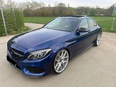 Second-hand Mercedes C450 AMG AMG 367 CP (269 kW) 2017 Albastru Berlinǎ
