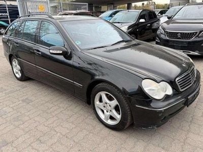 Usata Mercedes C200 Avantgarde 163 CV (119 kW) 2002 Nero Station wagon