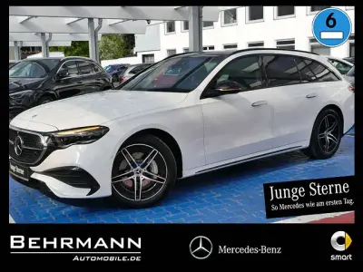 Gebraucht Mercedes E220 AMG 197 PS (144 kW) 2024 Manufaktur lack manufaktur opalithweiß bright Kombi