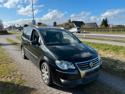Gebraucht VW Touran Highline 170 PS (125 kW) 2009 Schwarz Van / Kleinbus