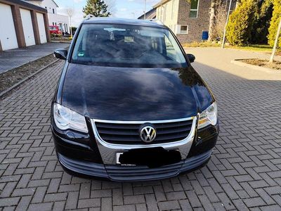 Gebraucht VW Touran United 140 PS (102 kW) 2009 Schwarz Van / Kleinbus