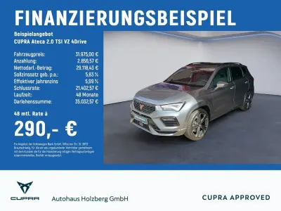 Gebraucht Cupra Ateca VZ 300 PS (220 kW) 2024 Grau SUV