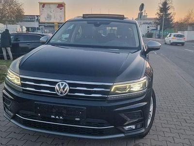 Schwarz Gebraucht 2020 VW Tiguan Allspace Highline SUV | 29.500 € (Fairer Preis)