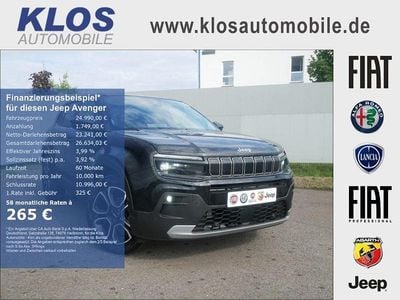 Neu Jeep Avenger Summit 101 PS (74 kW) 2025 Schwarz SUV