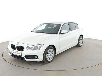 Gebraucht BMW 116 Sport Line 109 PS (80 kW) 2016 Weiß Kleinwagen