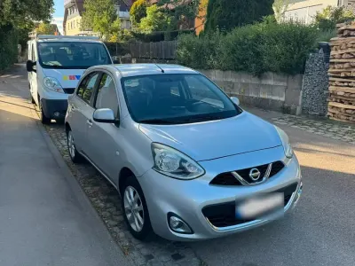 Gebraucht Nissan Micra 80 PS (58 kW) 2014 Silber Kleinwagen