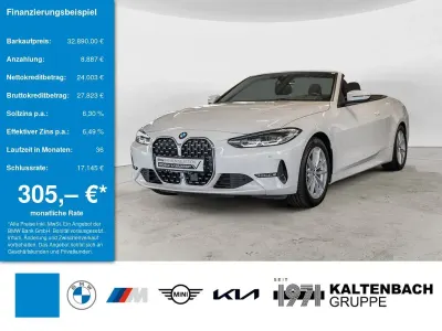 Gebraucht BMW 420 Cabriolet Sport Line 184 PS (135 kW) 2023 Weiß Cabrio