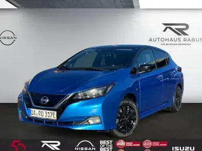 Gebraucht Nissan Leaf 110 kW (150 PS) 2021 Blau Kleinwagen