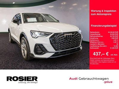 Weiss / gletscherweiss Gebraucht 2025 Audi Q3 Sportback S-Line SUV | 44.220 € (Fairer Preis)