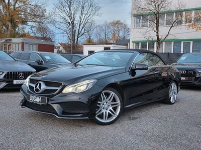 Usata Mercedes E400 AMG line 333 CV (244 kW) 2014 Nero Cabrio