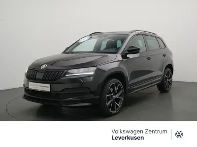 Second-hand Skoda Karoq SportLine 150 CP (110 kW) 2021 Negru SUV