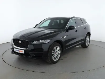 Brugt Jaguar F-Pace Portfolio 300 HK (220 kW) 2019 Sort SUV