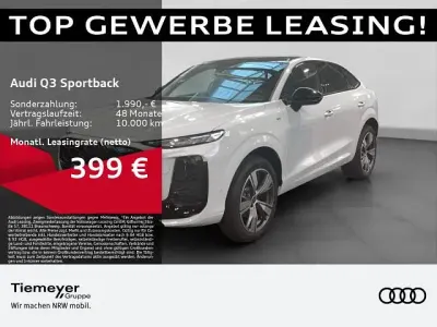 Gebraucht Audi Q3 Sportback S-Line 150 PS (110 kW) 2025 Weiß SUV