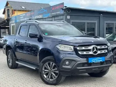 Second-hand Mercedes X250 Progressive 190 CP (139 kW) 2018 Albastru Pickup