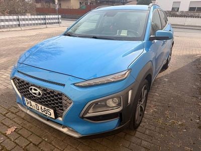 Gebraucht Hyundai Kona Premium 177 PS (130 kW) 2020 Blau SUV