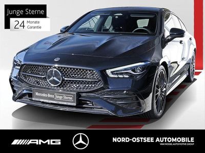 Gebraucht Mercedes CLA200 AMG 150 PS (110 kW) 2025 Metalliclack kosmosschwarz Kombi