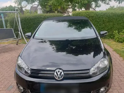 Gebraucht VW Golf Cabriolet Life 105 PS (77 kW) 2013 Schwarz Cabrio
